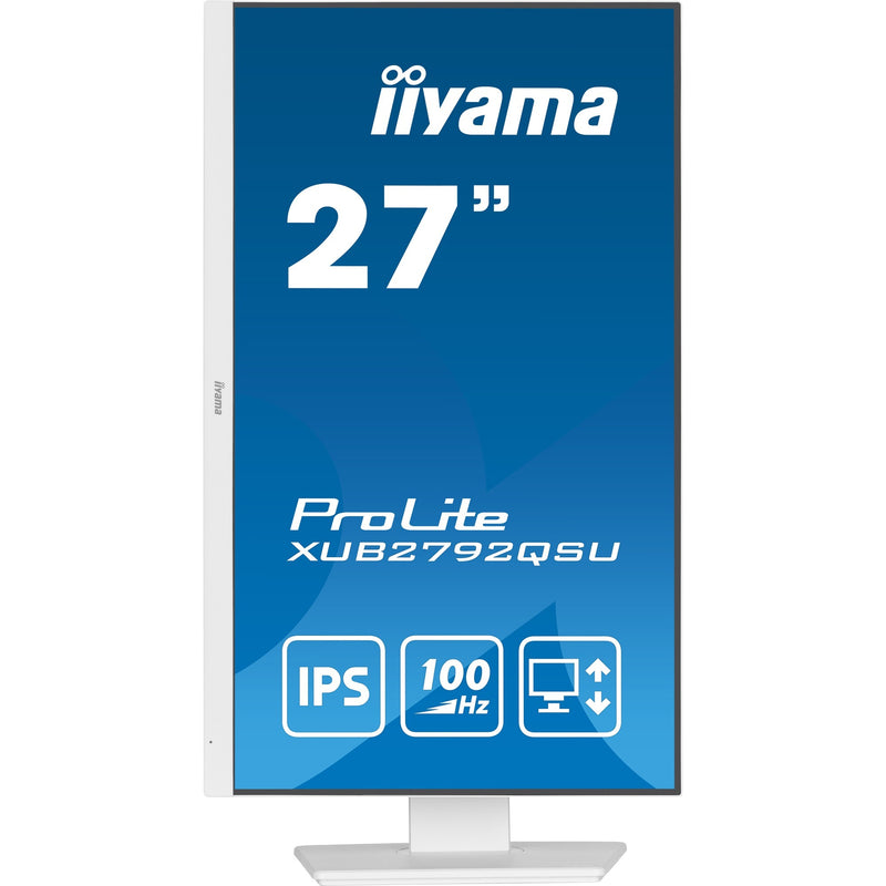Load image into Gallery viewer, Iiyama prolite xub2792qsu-w6 27 monitor (wit, hdmi, displayport, 4x usb-a, usb-b)
