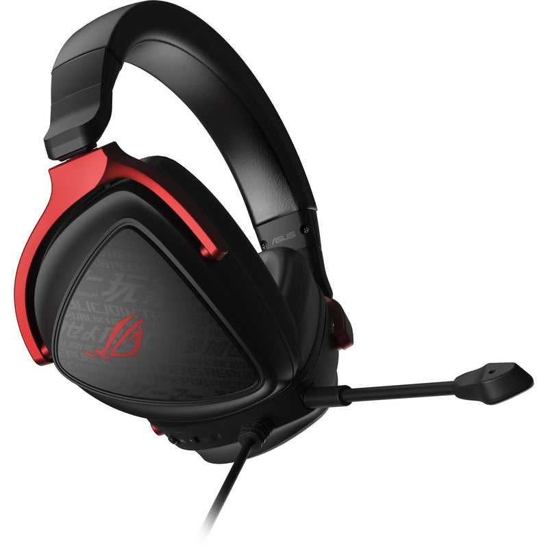 Load image into Gallery viewer, Asus rog delta s core over-ear gaming headset (zwart rood, pc, playstation 4, playstation 5, xbox one, xbox series x|s, nintendo switch)