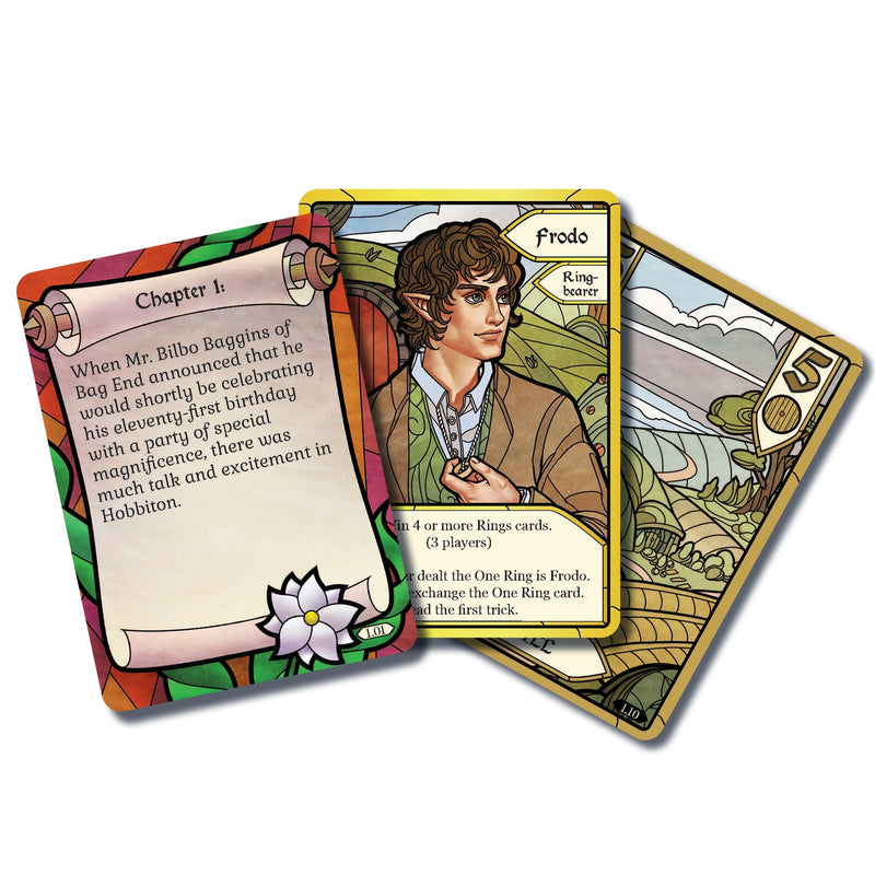 Load image into Gallery viewer, Asmodee the lord of the rings: fellowship of the ring: trick-taking game kaartspel (engels, 1 - 4 spelers, 20 minuten, vanaf 10 jaar)