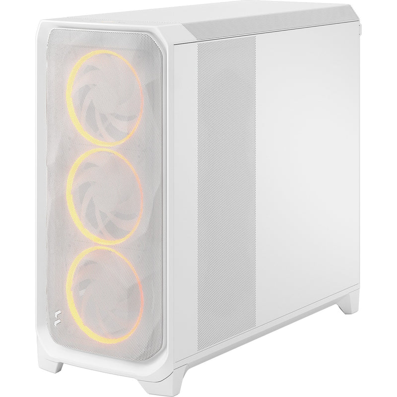 Cargue la imagen en el visor de la galería, Fractal design meshify 3 xl rgb big tower behuizing (wit | 2x usb-a | 1x usb-c | rgb | tempered glass)