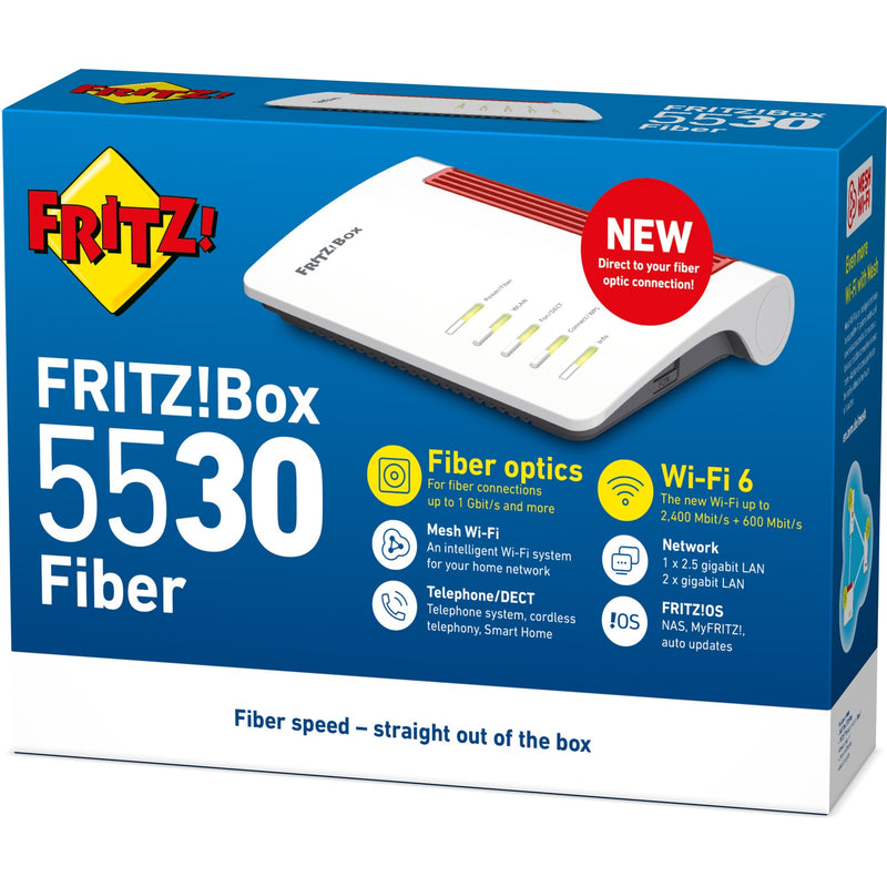 Load image into Gallery viewer, Fritz! box 5530 fiber xgs-pon router (wit)