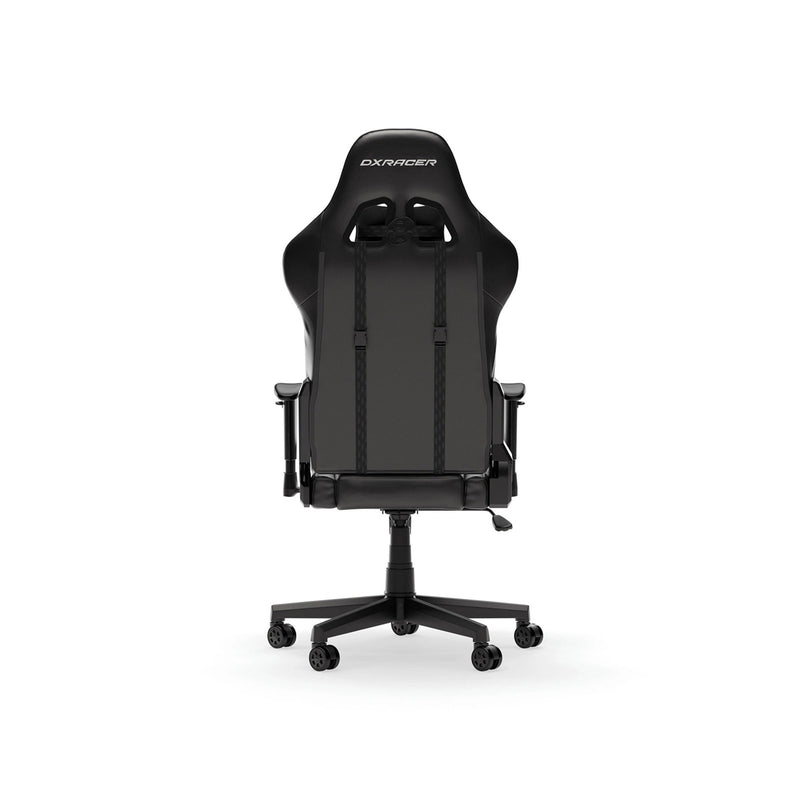 Afbeelding laden in galerijviewer, Dxracer prince l black pvc leather gamestoel (zwart)