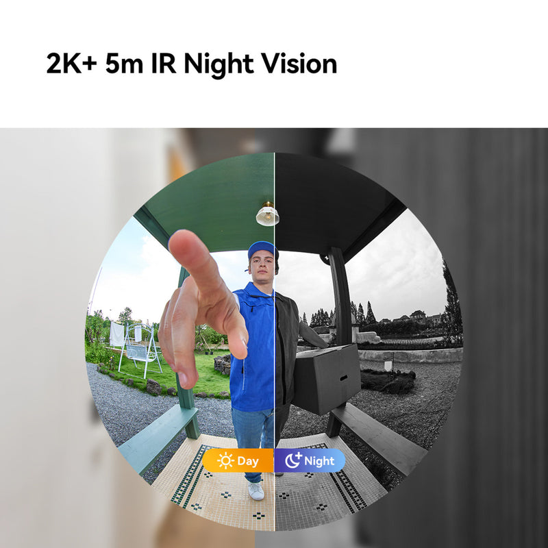 Afbeelding laden in galerijviewer, Imou doorbell 3 kit (zwart)