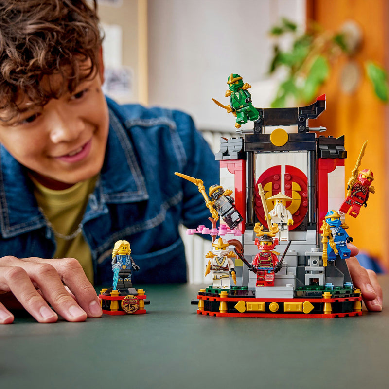 Load image into Gallery viewer, Lego ninjago 71866 15-jarig jubileum: display met ninjapersonages