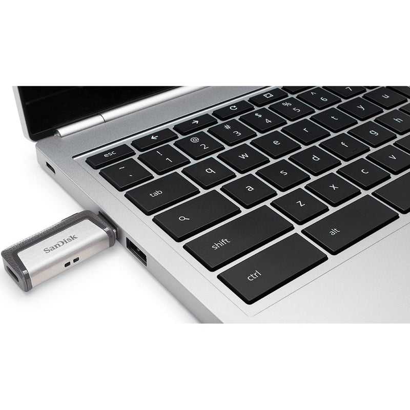 Load image into Gallery viewer, Sandisk ultra dual drive go 64 gb usb-stick (zwart, usb-a 3.2 (5 gbit s), usb-c 3.2 (5 gbit s))