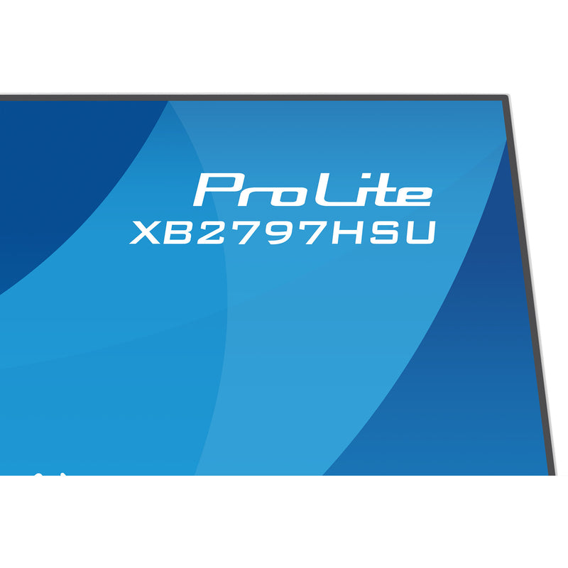 Load image into Gallery viewer, Iiyama prolite xb2797hsu-w1 27 monitor (wit (mat), 120 hz, hdmi, displayport, usb, audio)