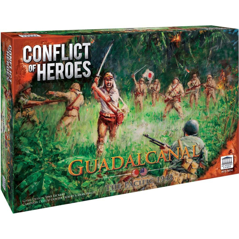 Load image into Gallery viewer, European player network conflict of heroes: guadalcanal the pacific 1942 bordspel (engels, 2 - 4 spelers, 60 - 240 minuten, vanaf 13 jaar)