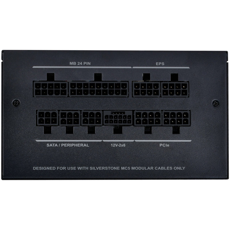 Load image into Gallery viewer, Silverstone da750r gold modulaire 750 watt voeding (zwart, 4x pcie)