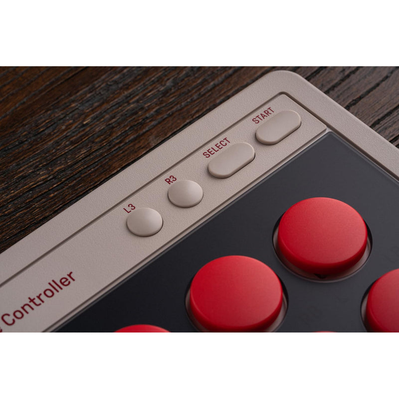Chargez l'image dans la visionneuse de la galerie, 8bitdo arcade controller (grijs rood, 2.4 ghz bluetooth usb, nintendo switch 1 + 2, pc)