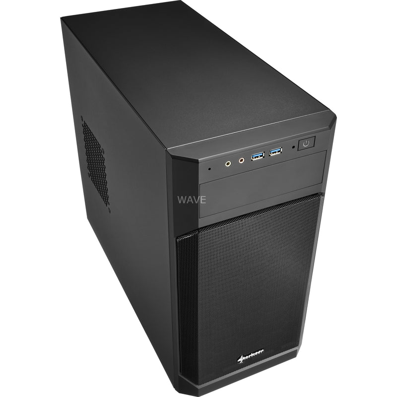 Load image into Gallery viewer, Sharkoon v1000 midi tower behuizing (zwart | 2x usb-a)