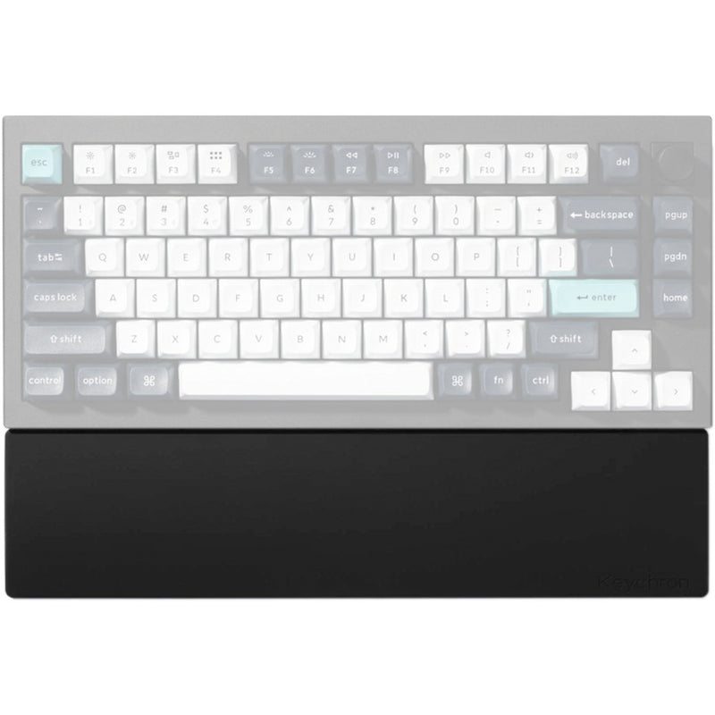 Load image into Gallery viewer, Keychron silicone palm rest voor v1 v1 max v2 v2 max q9 q1 q1 pro polssteun (zwart)