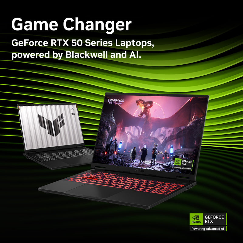 ギャラリービューアに画像をロードする, Asus tuf gaming a16 fa608um-rv231w 16 gaming laptop (zwart grijs | r7 260 | rtx 5060 | 16 gb | 512 gb ssd)