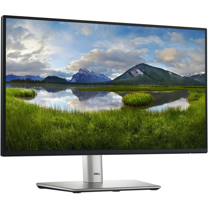 Afbeelding laden in galerijviewer, Dell p2225h 21.5 monitor (zwart zilver, hdmi, displayport, 3x usb-a, usb-b, usb-c)