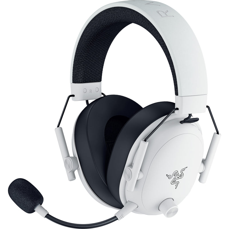 Chargez l'image dans la visionneuse de la galerie, Razer blackshark v3 over-ear gaming headset (wit zwart, pc, playstation 4 en 5, bluetooth)