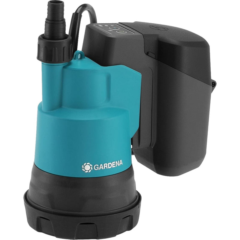 Afbeelding laden in galerijviewer, Gardena accu dompelpomp 2000 2 clear 18v p4a solo dompel- en drukpompen (14600-55, accu niet inbegrepen)