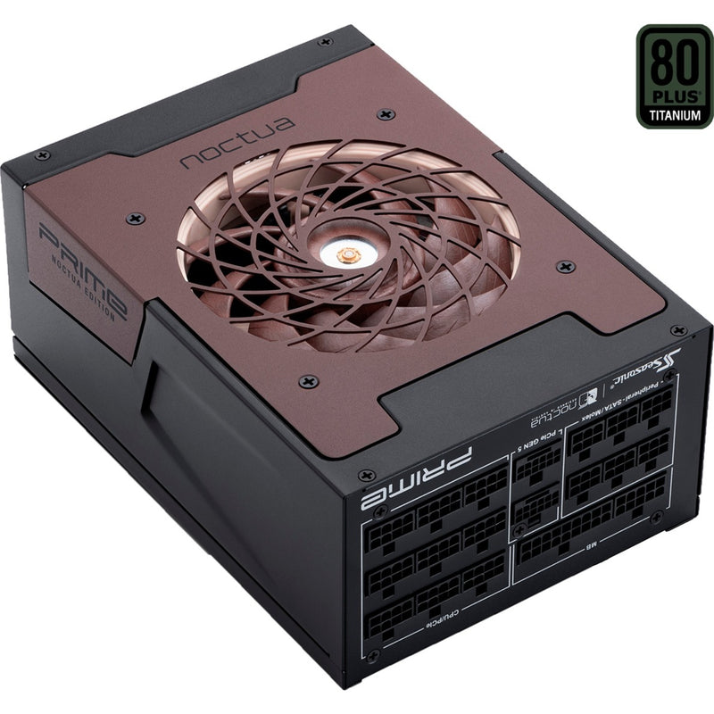 Chargez l'image dans la visionneuse de la galerie, Seasonic prime tx-1600 noctua edition modulaire 1600 watt voeding (zwart, 2x 12vhpwr, 6x pcie)