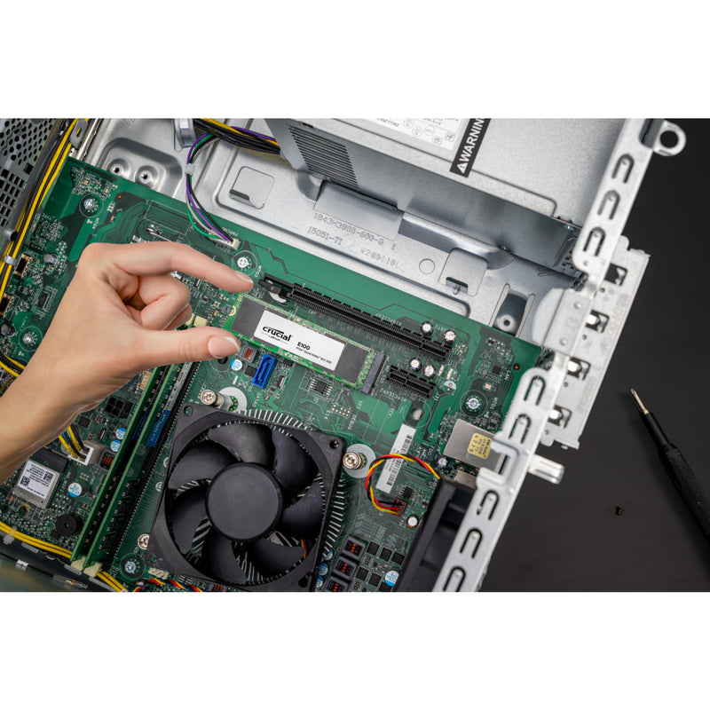 Load image into Gallery viewer, Crucial e100 2 tb ssd (pcie 4.0 x4, nvme, m.2 2280)