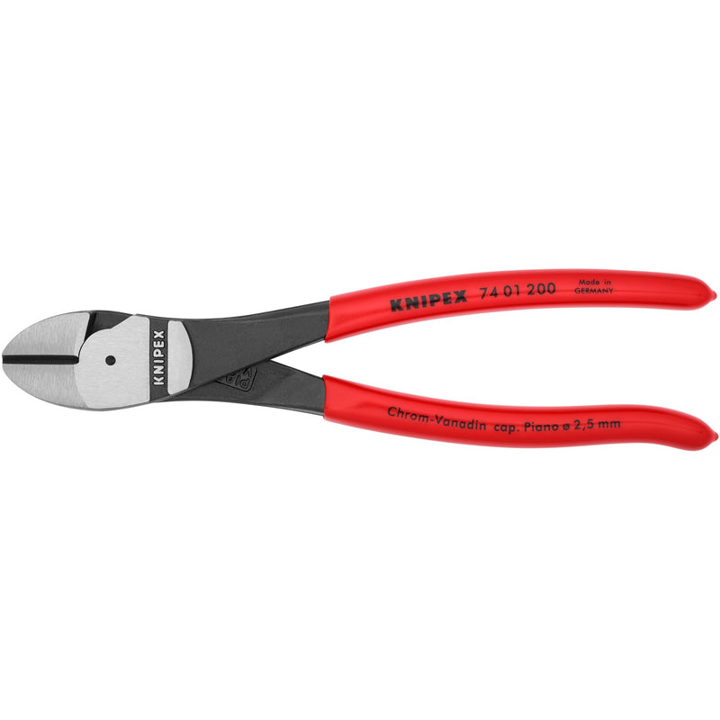 Load image into Gallery viewer, Knipex kracht-zijsnijtang 74 01 200 kniptang (rood)