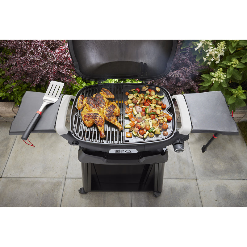 Load image into Gallery viewer, Weber halve planca voor q 2100n, q 2200n en q 2800n+ grillplaat (zwart)