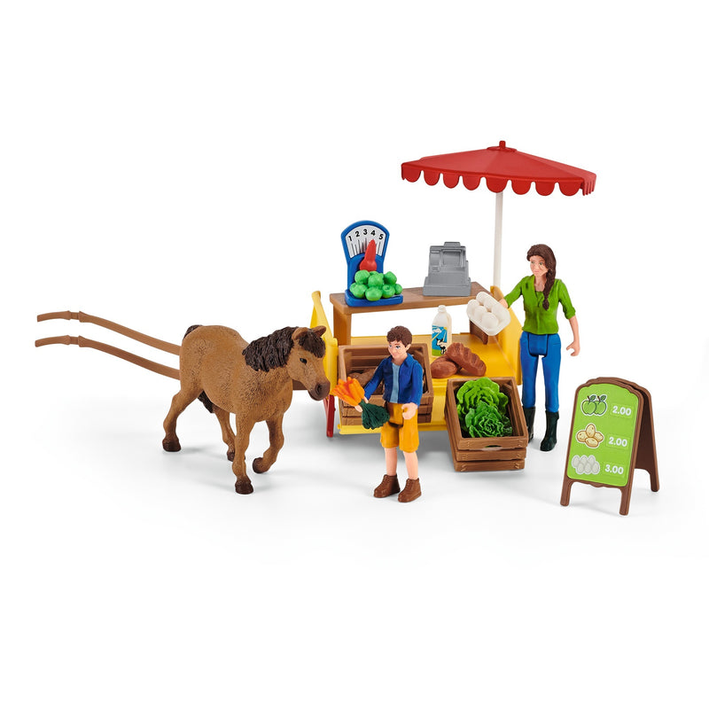 Load image into Gallery viewer, Schleich farm world - mobiele farmstand speelfiguur