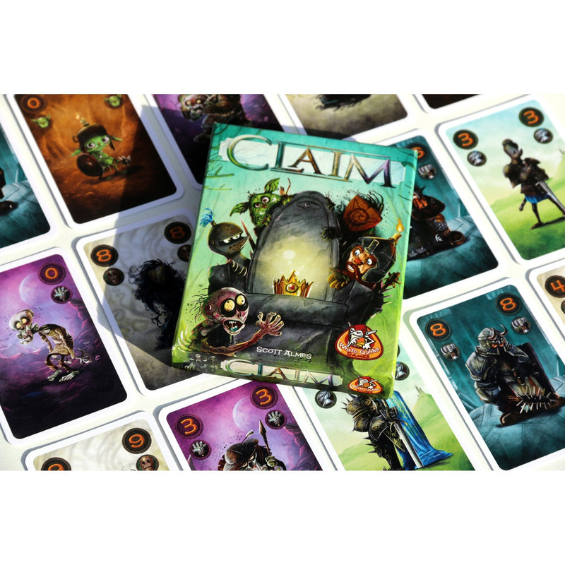 Load image into Gallery viewer, White goblin games claim kaartspel (nederlands, 2 spelers, 25 minuten, vanaf 10 jaar)
