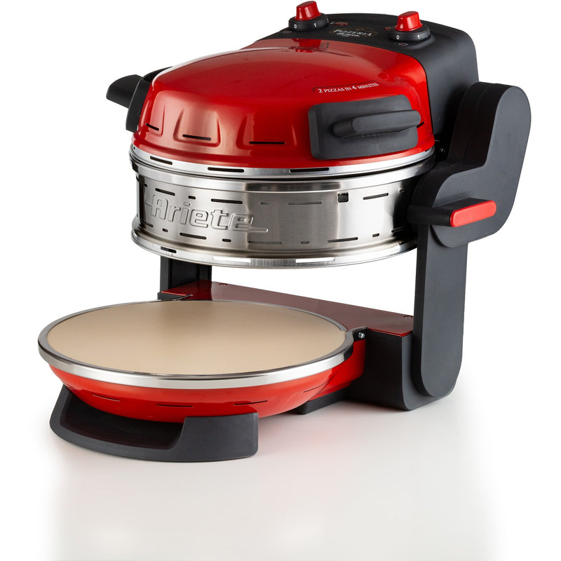 Cargue la imagen en el visor de la galería, Ariete dubbele pizzaoven 0927 00 (rood)