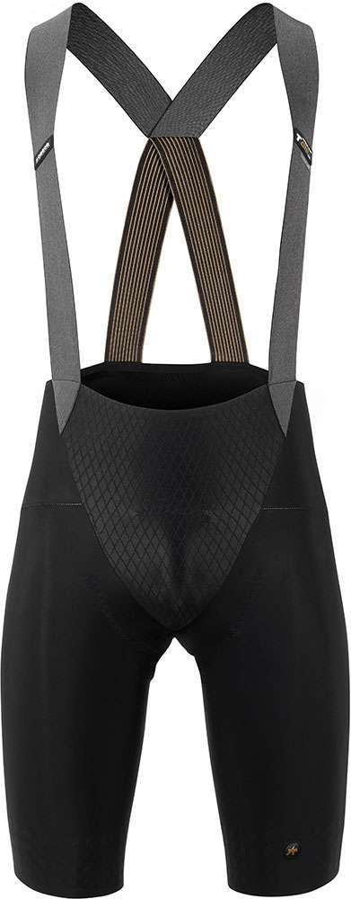 Load image into Gallery viewer, Assos mille gt summer c2 gto gold long - bib shorts with pad