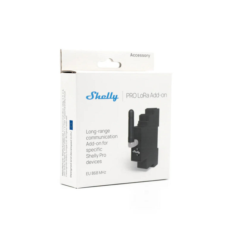 Afbeelding laden in galerijviewer, Shelly pro lora add-on uitbreidingsmodule (zwart)