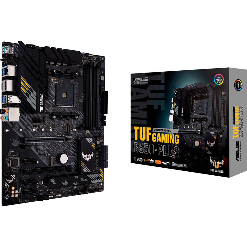 Chargez l'image dans la visionneuse de la galerie, Asus tuf gaming b550-plus socket am4 moederbord (zwart, raid, 2.5gb-lan, sound, atx)