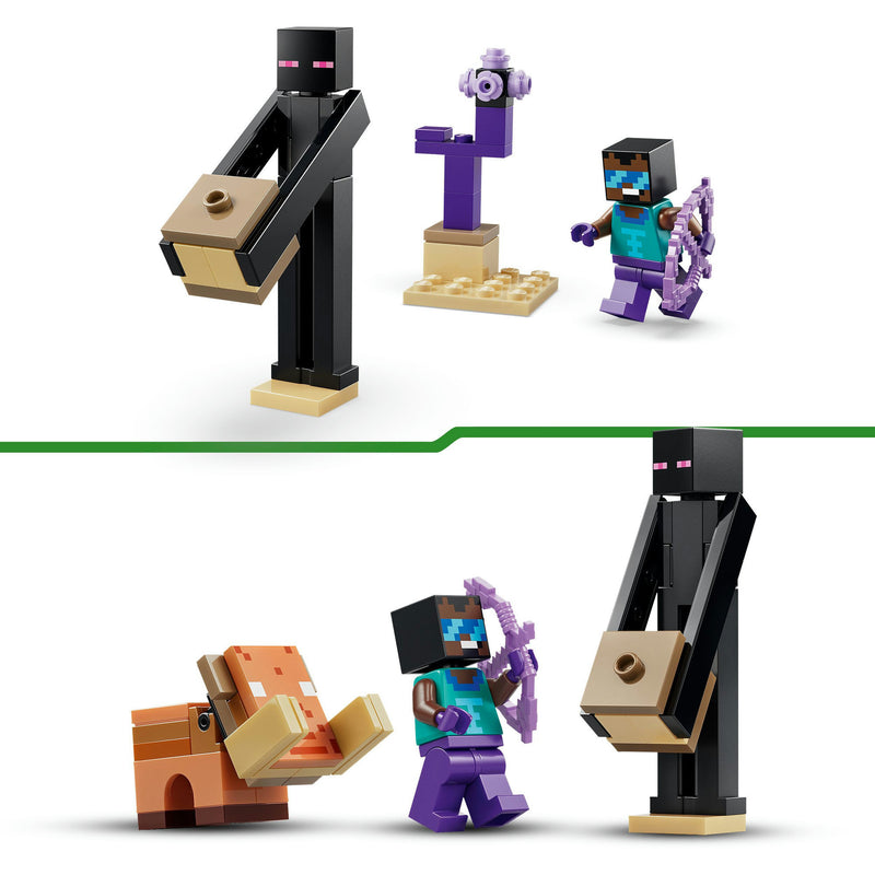 Load image into Gallery viewer, Lego minecraft 21584 reis naar de nether en het end-portaal