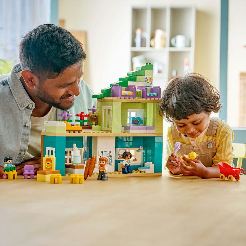 Load image into Gallery viewer, Lego duplo 10470 3-in-1 modern woonhuis met figuren