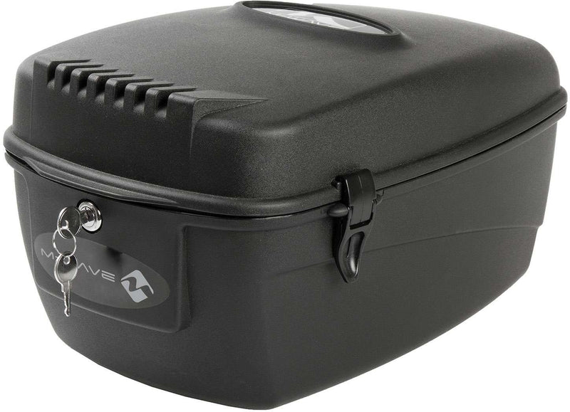 Load image into Gallery viewer, fietsbox in retailverpakking Amsterdam zwart 17 liter