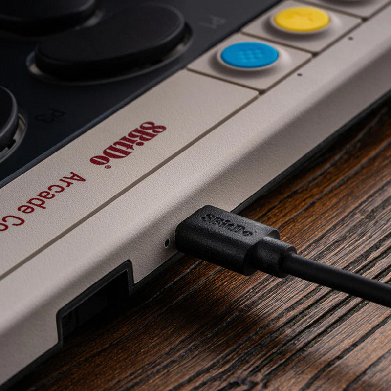 Chargez l'image dans la visionneuse de la galerie, 8bitdo arcade controller (grijs rood, 2.4 ghz bluetooth usb, nintendo switch 1 + 2, pc)