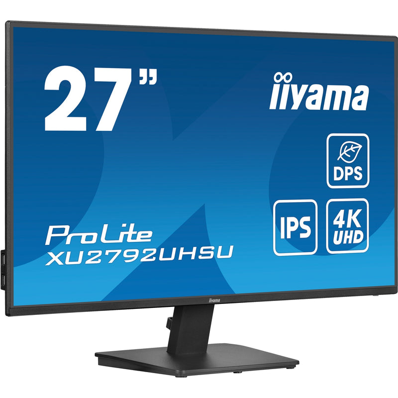 Load image into Gallery viewer, Iiyama prolite xu2792uhsu-b6 27 4k uhd monitor (zwart, hdmi, displayport, 3x usb-a, usb-b, usb-c)