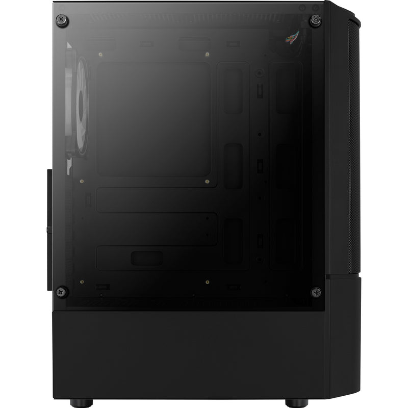 Load image into Gallery viewer, Aerocool quantum mesh v3 midi tower behuizing (zwart grijs | 3x usb-a | rgb | window)