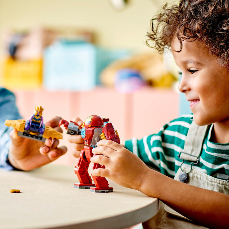 Laden Sie das Bild in Galerie -Viewer, Lego marvel - iron man hulkbuster vs. thanos constructiespeelgoed (76263)
