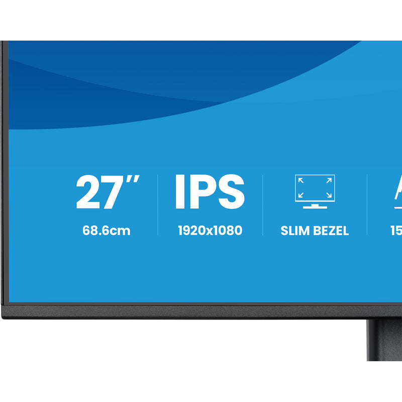 Load image into Gallery viewer, Iiyama prolite xb2791hs-b1 27 monitor (zwart (mat), 120 hz, hdmi, displayport, audio)
