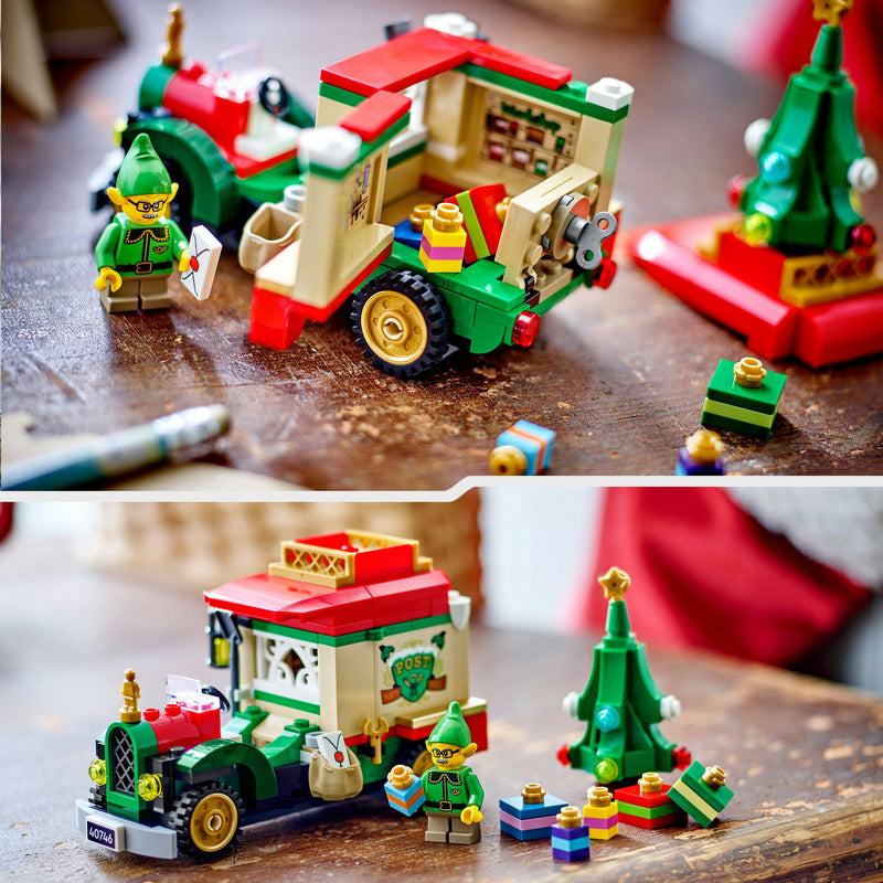 Load image into Gallery viewer, Lego iconic - bezorgtruck van de kerstman constructiespeelgoed (40746)