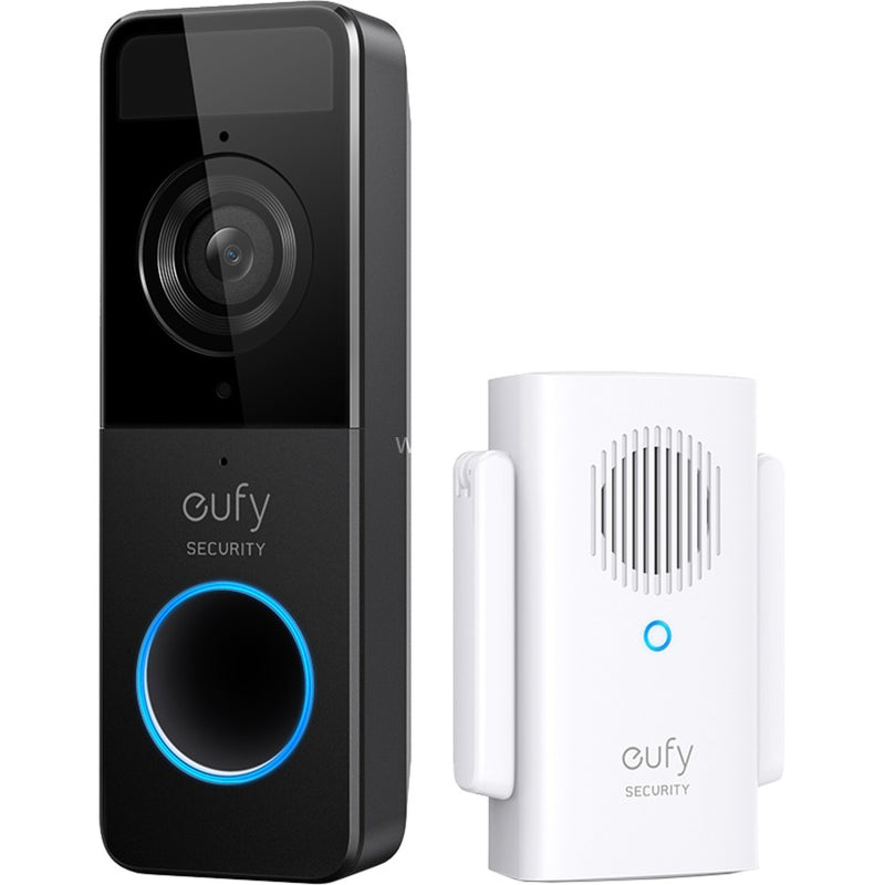 Cargue la imagen en el visor de la galería, Anker eufy video doorbell slim (zwart)