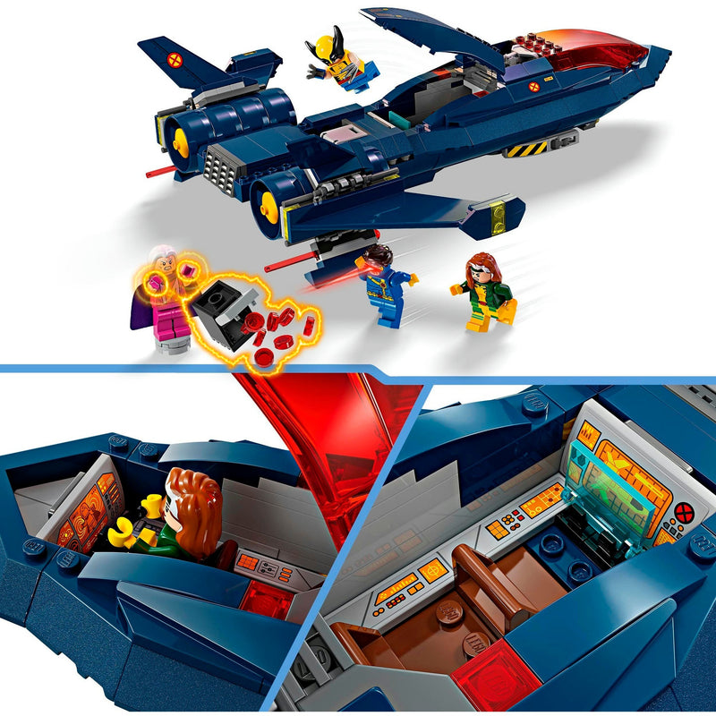 Load image into Gallery viewer, Lego super heroes 76281 x-men x-jet