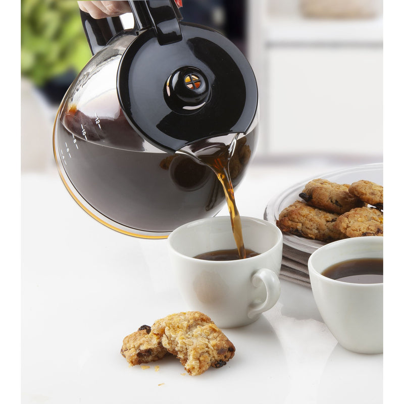 Load image into Gallery viewer, Domo koffiezet met timer en display do708k koffiefiltermachine (zwart, 1,5 liter)