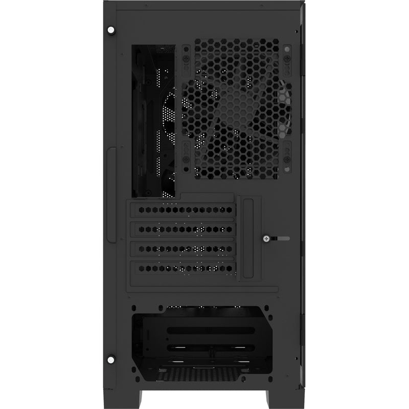 Load image into Gallery viewer, Montech air 100 argb mini tower behuizing (zwart | 3x usb-a | tempered glass)