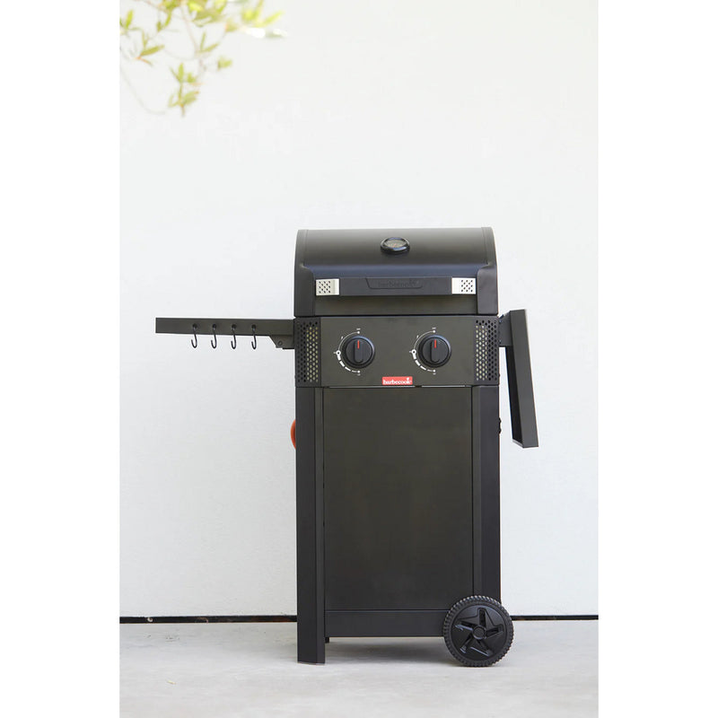 Load image into Gallery viewer, Barbecook luca 210 gasbarbecue met zijtafels (zwart)