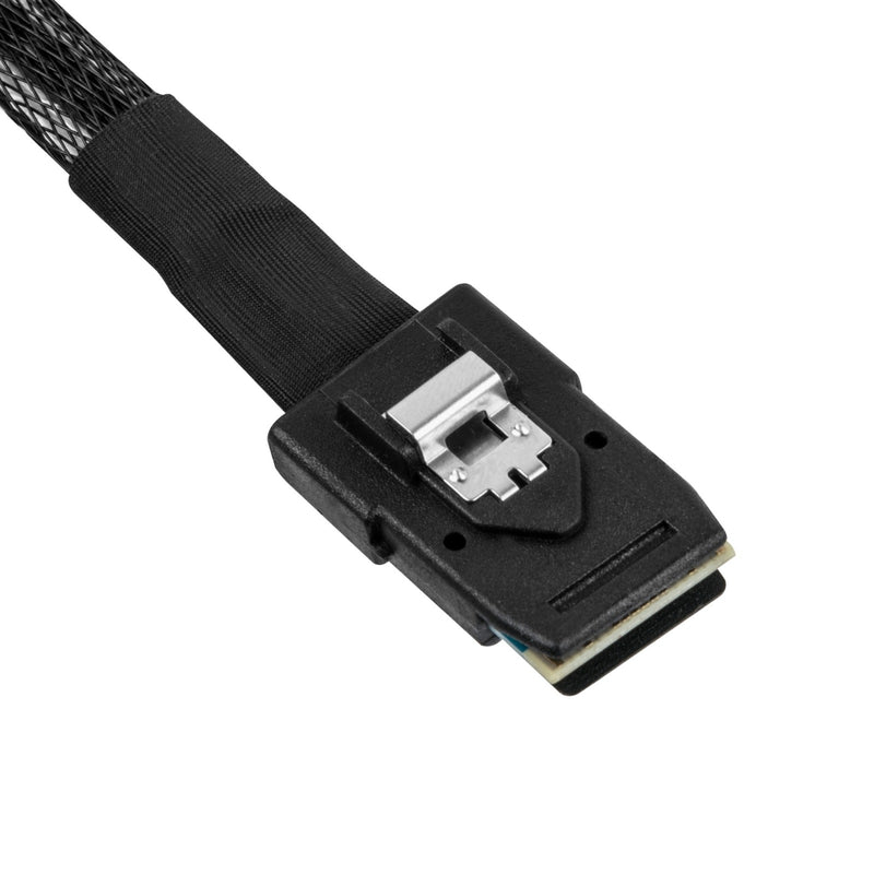 Load image into Gallery viewer, Silverstone mini-sas-adapterkabel sff 8643 naar sff-8087 (zwart, 60cm)