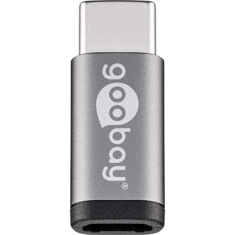 Load image into Gallery viewer, Goobay usb-c > usb micro-b 2.0 adapter (grijs)