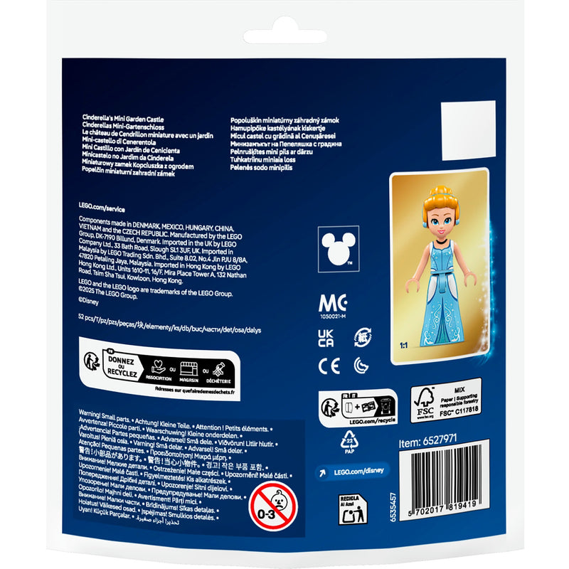 Load image into Gallery viewer, Lego disney princess - mini tuinkasteel van assepoester constructiespeelgoed (30695)