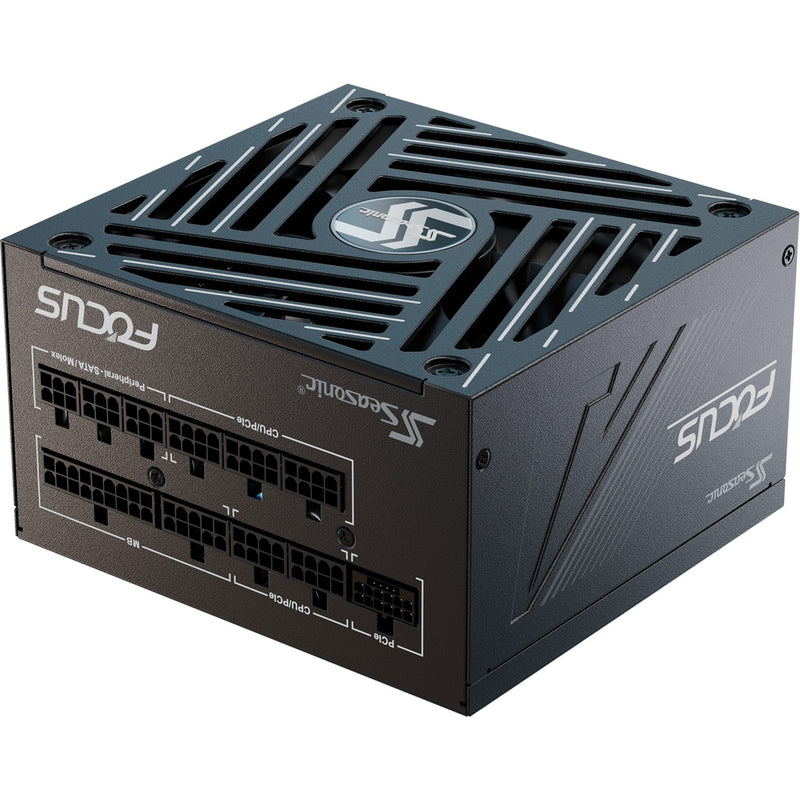 Load image into Gallery viewer, Seasonic focus gx-850-v4 atx3.1 modulaire 850 watt voeding (zwart, 1x 12vhpwr, 3x pcie)