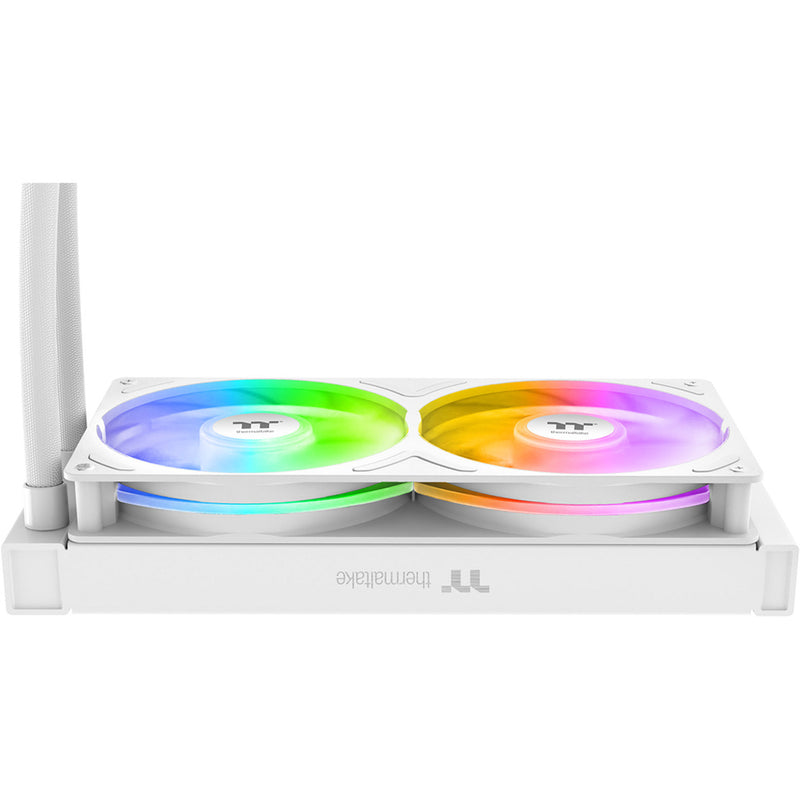 Load image into Gallery viewer, Thermaltake th240-s v3 argb sync aio liquid cooler - snow edition waterkoeling (wit)
