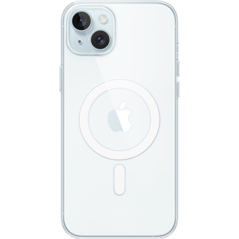 Afbeelding laden in galerijviewer, Apple doorzichtig hoesje met magsafe voor iphone 15 plus telefoonhoesje (transparant)