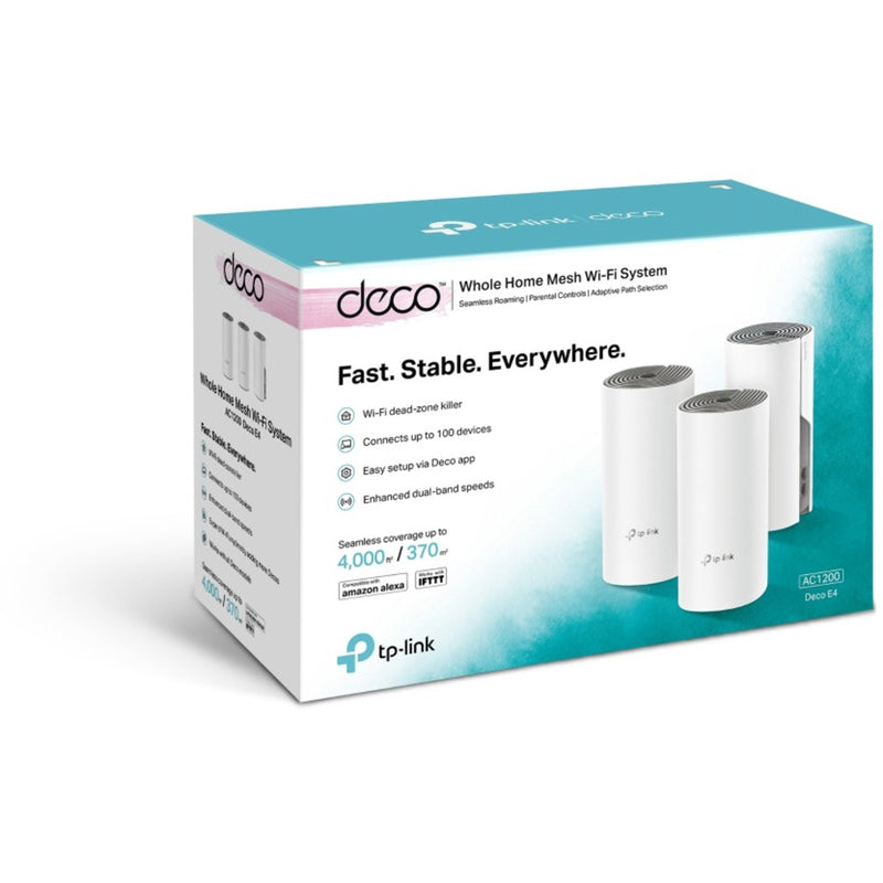 Load image into Gallery viewer, Tp-link deco e4 mesh router (wit, 3 stuks)